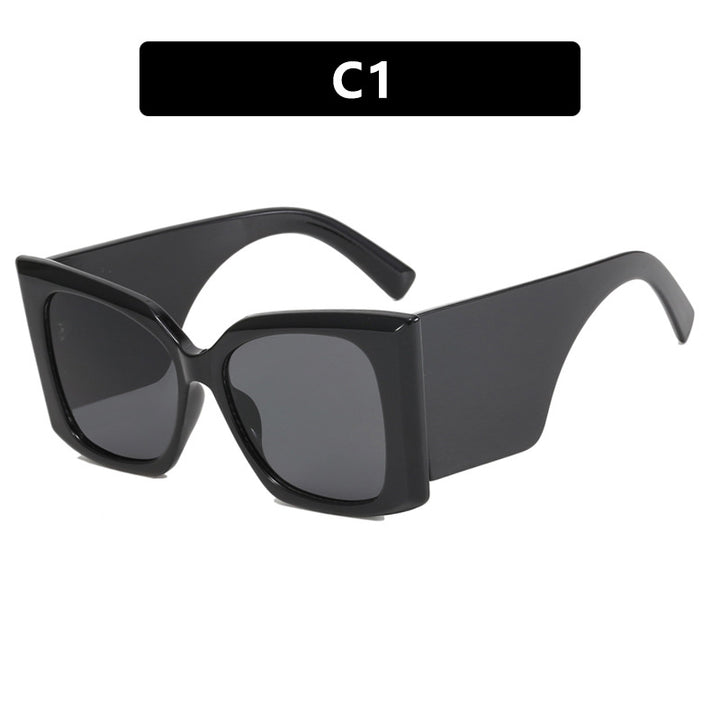 Damen Oversized Sonnenbrille mit modernem Design und UV-Schutz Karnz