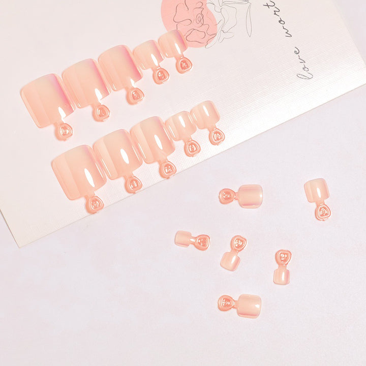 Premium Glänzendes Nagelkunst Pediküre Set Karnz
