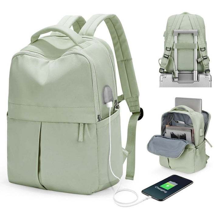 Multifunktionaler Laptop-Rucksack mit Usb-Anschluss und Vielseitigen Fächern Karnz