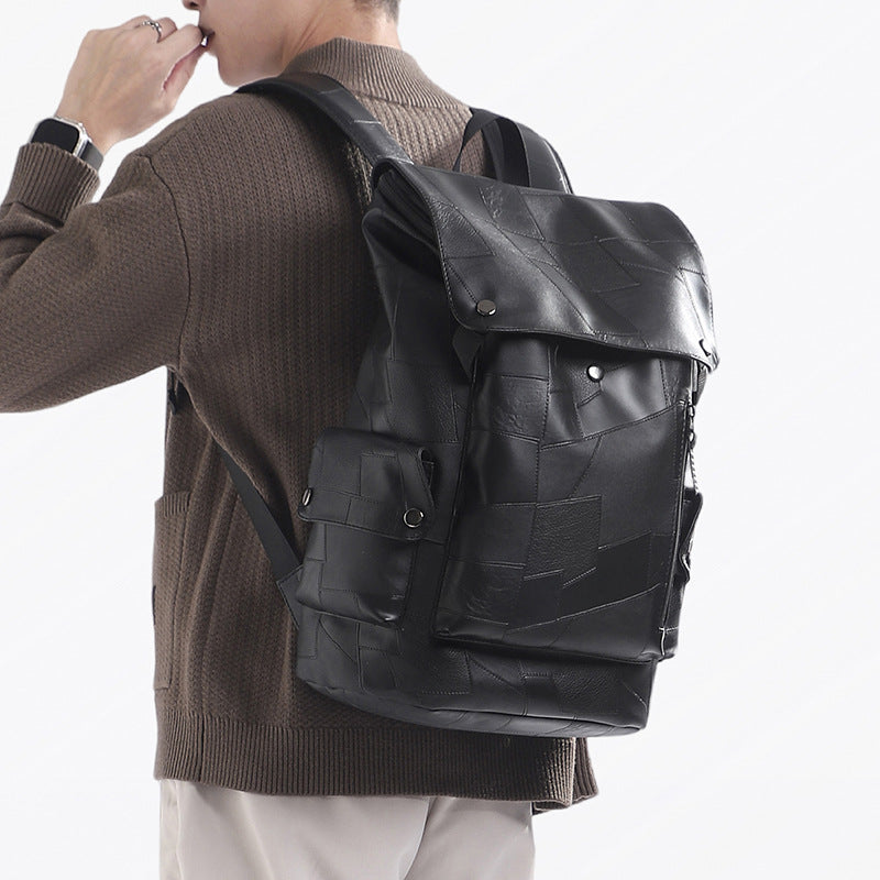 Premium Leder Mode Rucksack