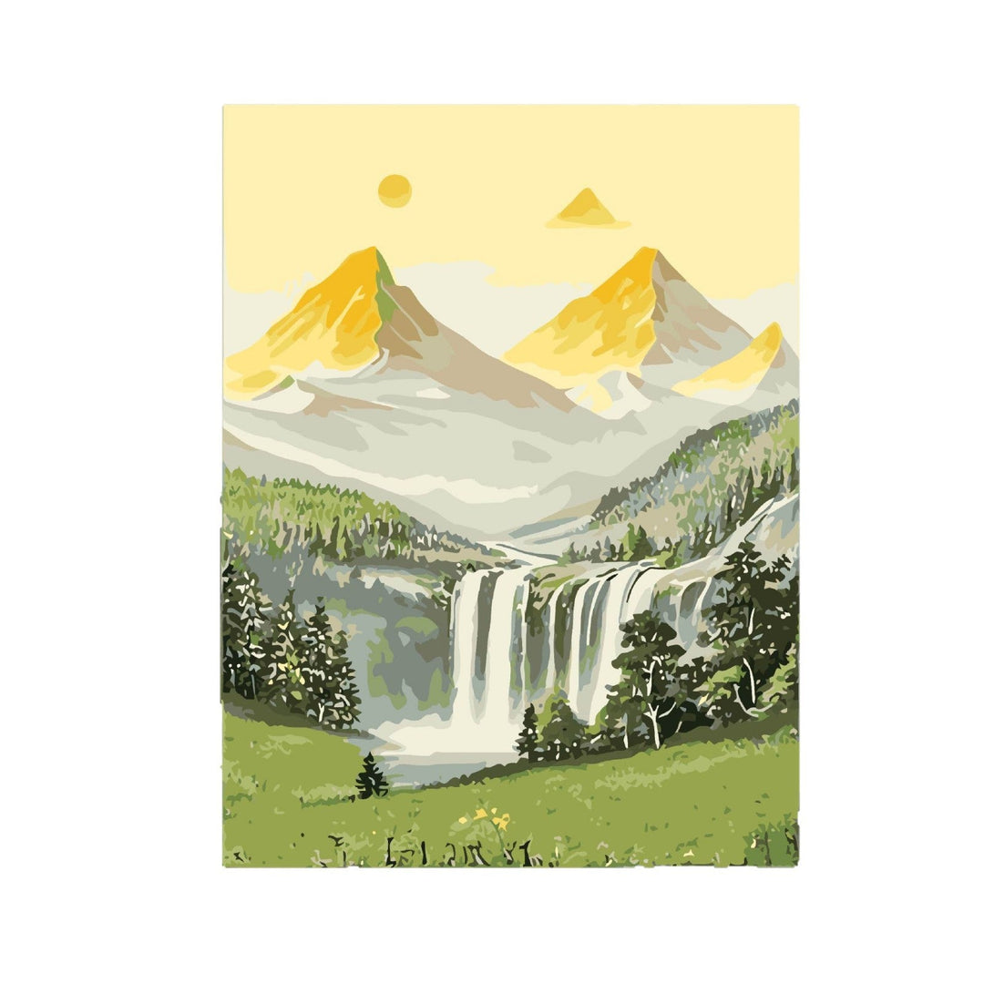 Szenische Berglandschaft Leinwand Kunst Karnz 1785768018