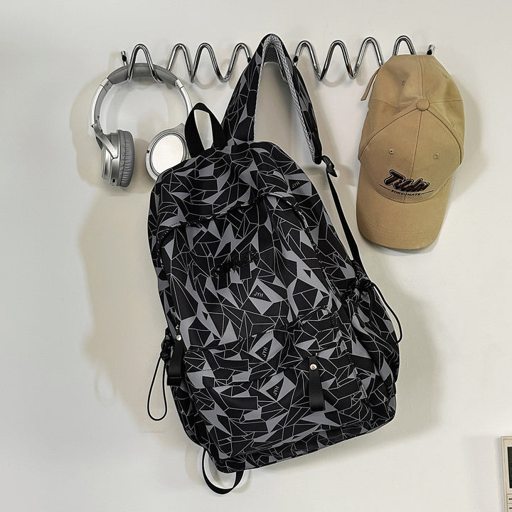 Geometrisches Muster Lässiger Rucksack Karnz