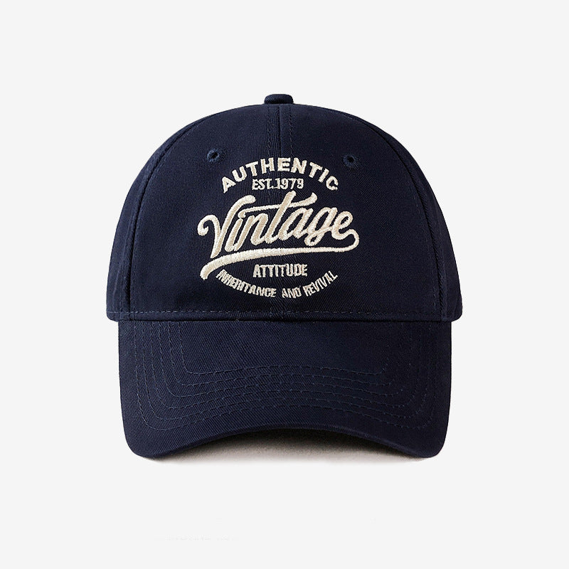 Vintage-inspirierte bestickte Baseballmütze