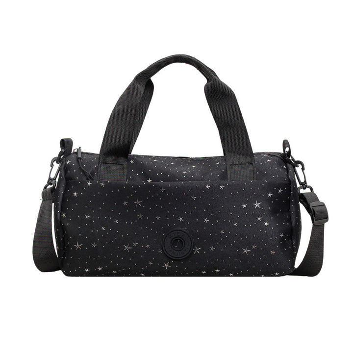 Stylische Sport-Duffle mit Sternmuster