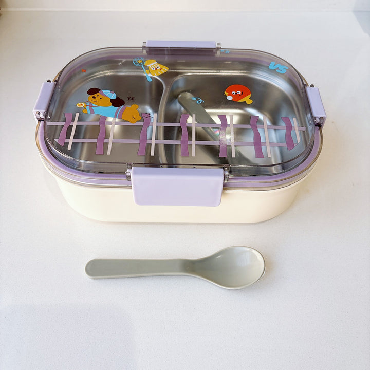 Spaß-Themen Doppelfach Lunchbox