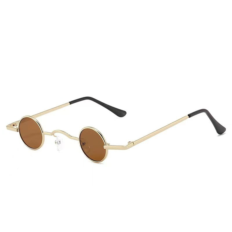 Damen Runde Sonnenbrille im Vintage-Stil Karnz