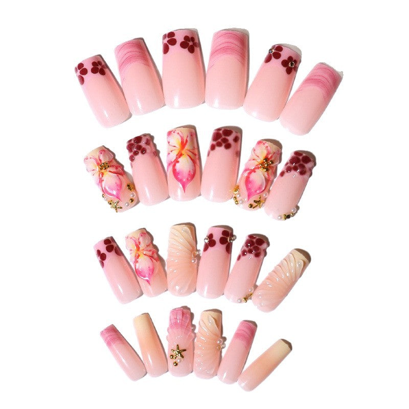 Dekoratives Press-On Nagelkunstset Karnz