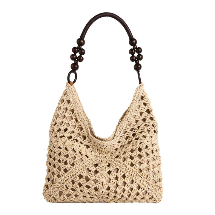 WoChic Boho Häkelhandtasche Karnz