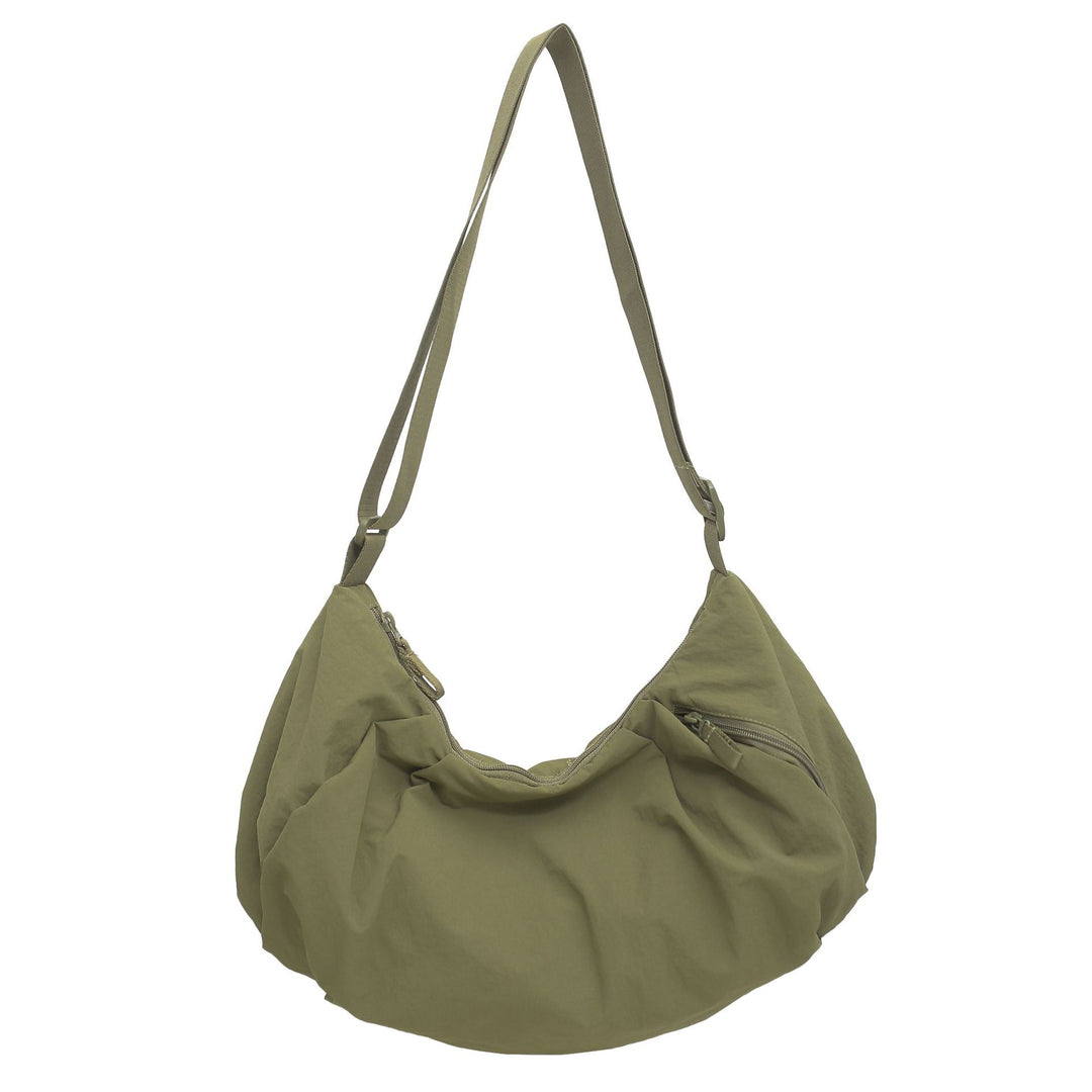 Stylische Plissierte Hobo Tasche Karnz