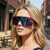 Damen Sportliche High-Performance-Sonnenbrille Karnz