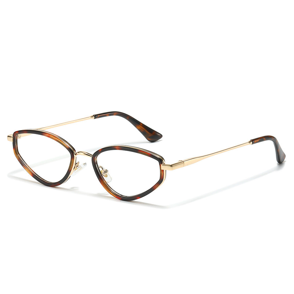 Moderne Katzenaugen-Sonnenbrille mit leichtem Rahmen Karnz