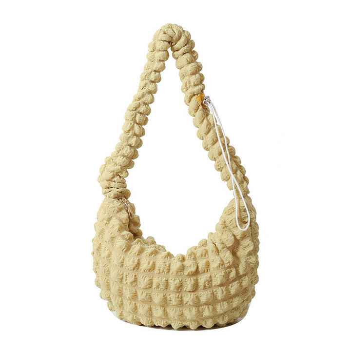 Texturiertes Stoff-Hobo-Bag Karnz