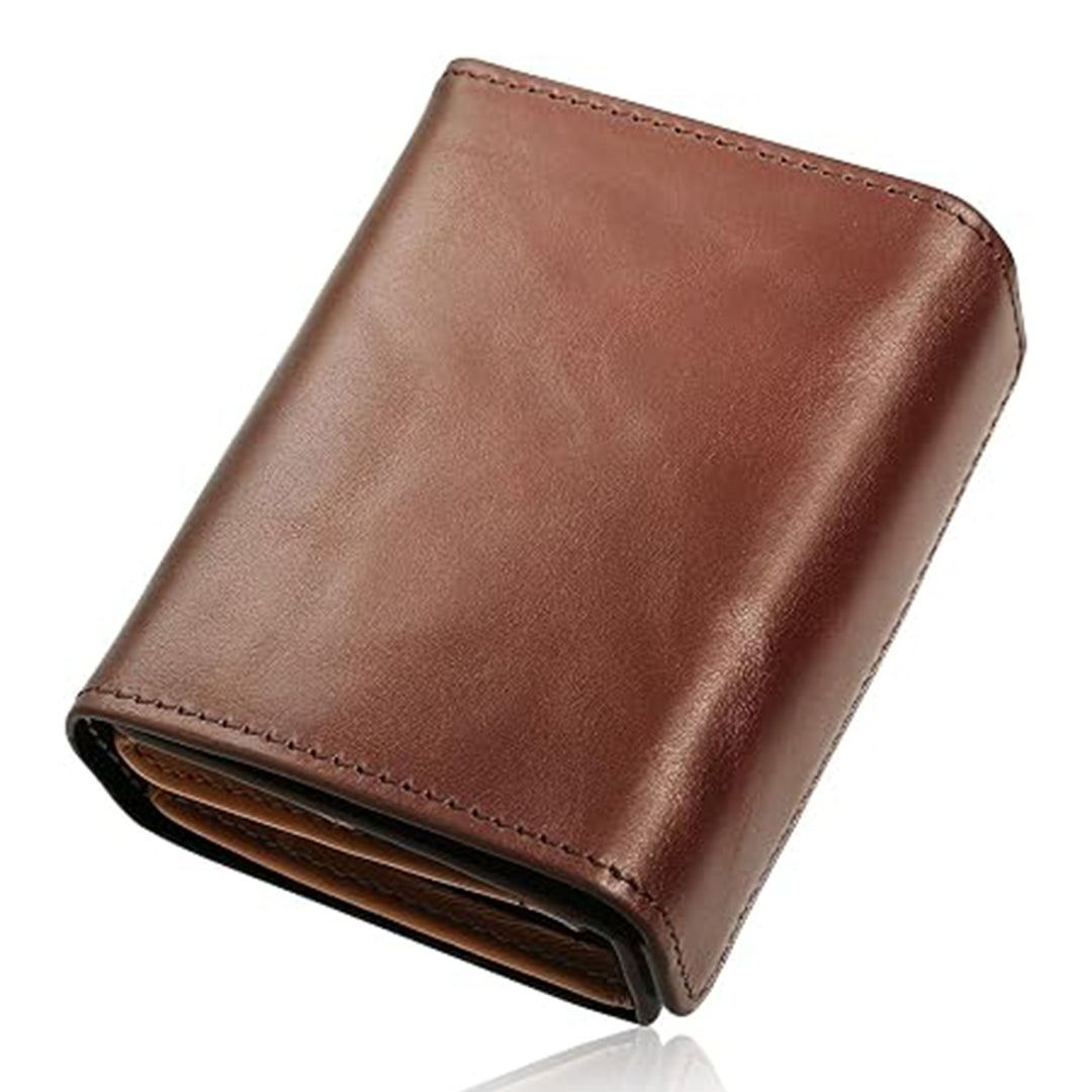 Stylische Leder Mini Geldbörse Karnz