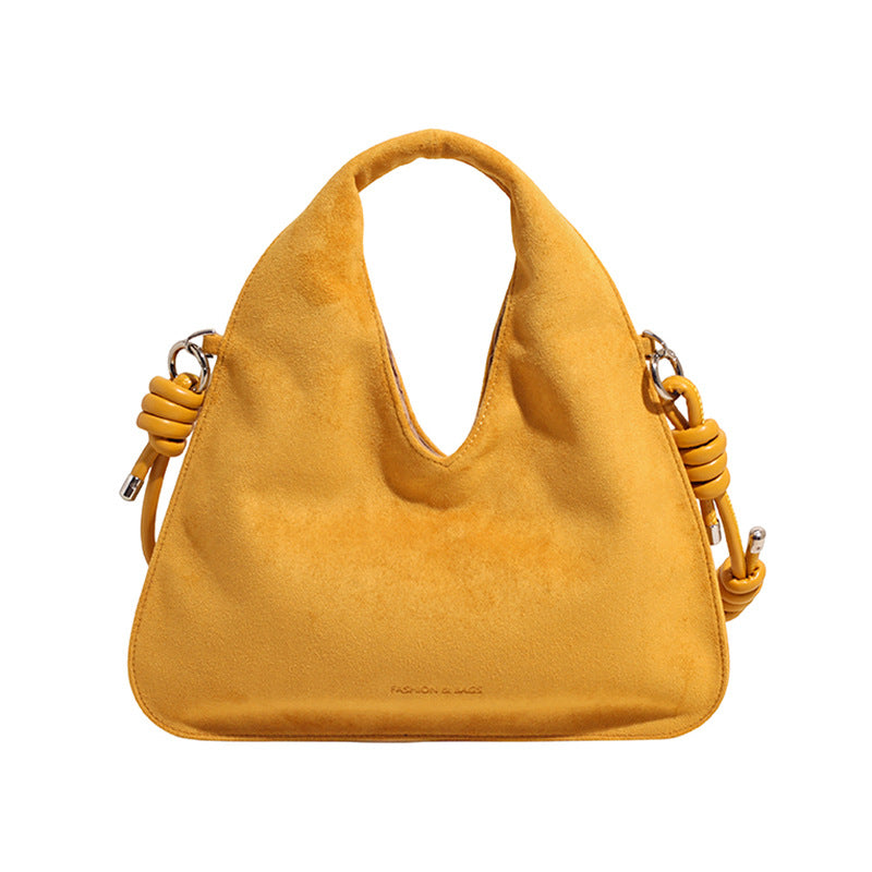 Wildleder Hobo Tasche