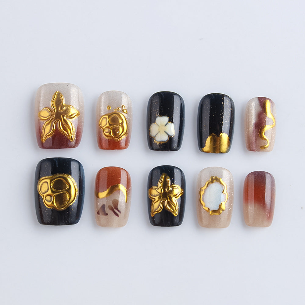 Gothic Themen Nagelkunst Set Karnz