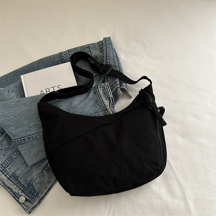 Umweltfreundliche gerippte Crossbody-Tasche Karnz