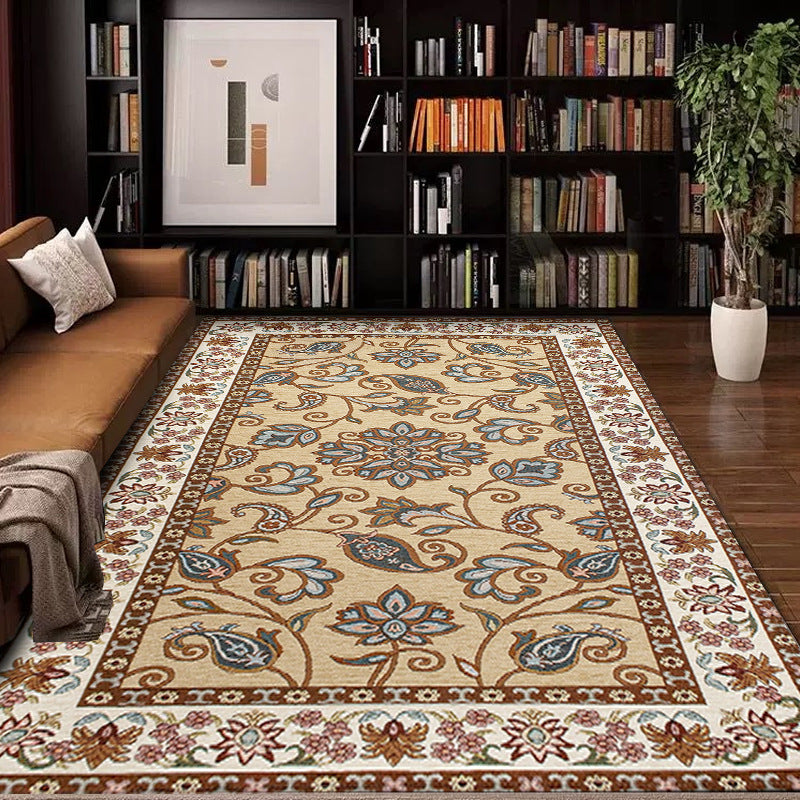Vintage Floral Design Bereich Teppich