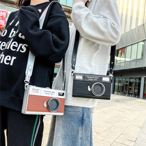 Vintage Kamera Stil Umhängetasche