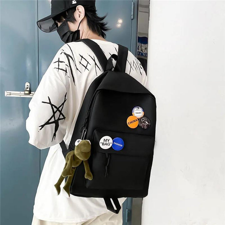 Lässiger Canvas-Rucksack Karnz