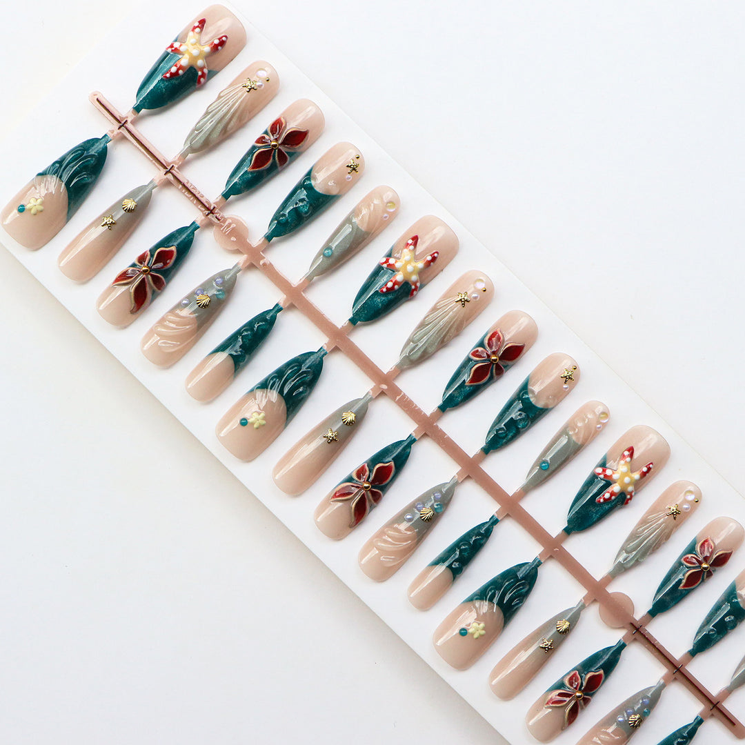 Dekorative Nagelkunst