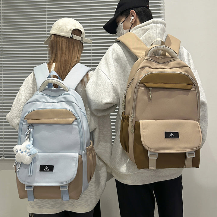 Stilvolles multifunktionales Rucksack mit plüschigem Schlüsselanhänger Karnz
