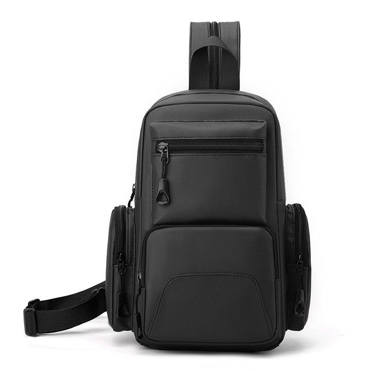 Vielseitiger Multi-Taschen Sling-Rucksack Karnz