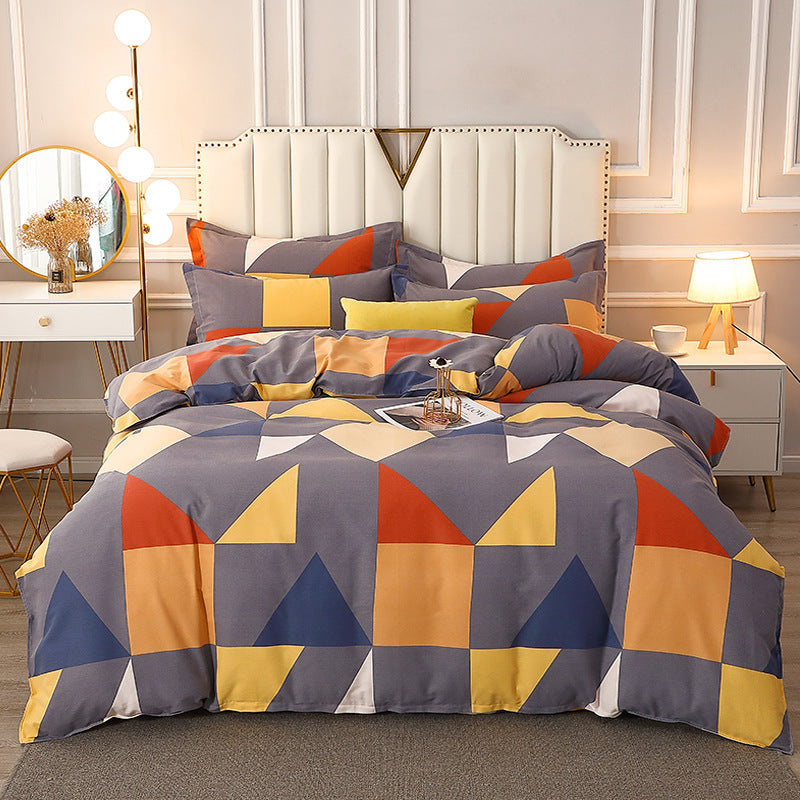 Patchwork Stil Bettwäsche Set