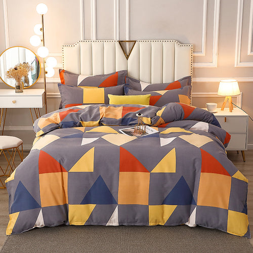 Patchwork Stil Bettwäsche Set