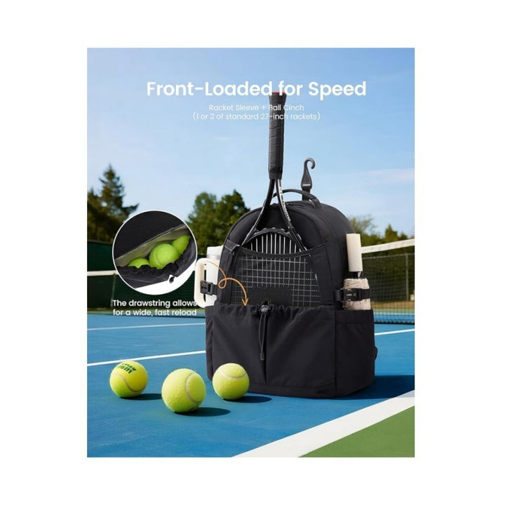 Sportlicher Tennistrolley Rucksack Karnz