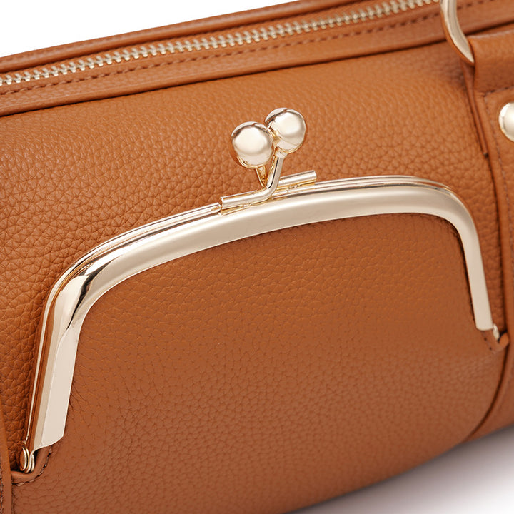 Modische Leder-Handtasche Karnz