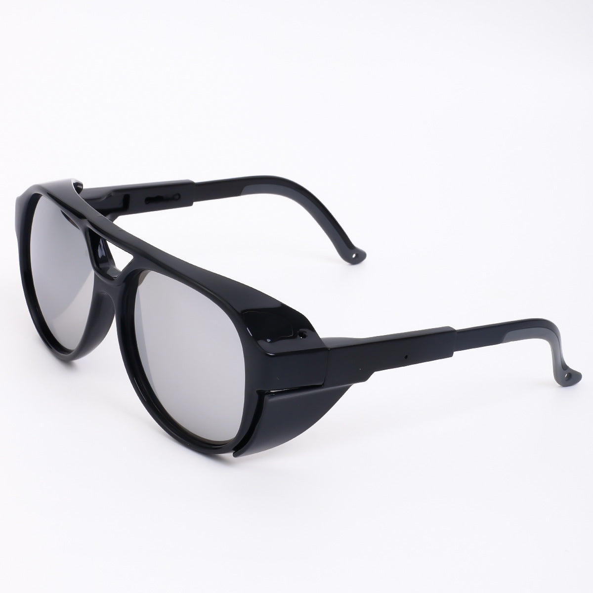 Damen oversized Sonnenbrille im geometrischen Design mit robustem Rahmen und polarisierten Gläsern Karnz