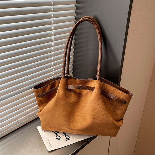 Wildleder Übergroße Tote Tasche Karnz