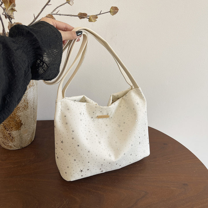 WoStellar Gemusterte Schultertasche Karnz