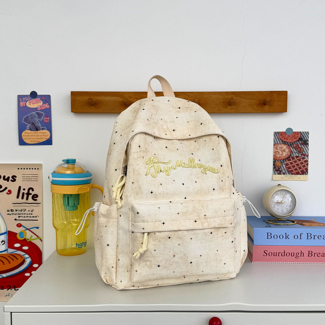 Stylische lässige gestickte Rucksack Karnz