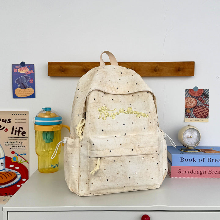 Stylische lässige gestickte Rucksack Karnz