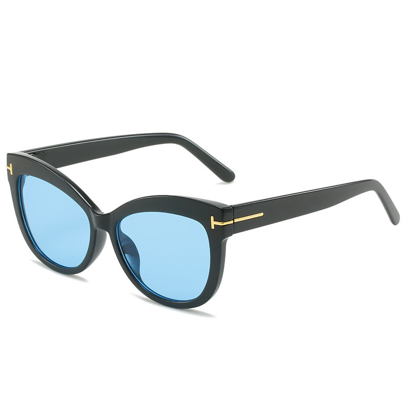 Chic Oversized Katzenaugen-Sonnenbrille Karnz