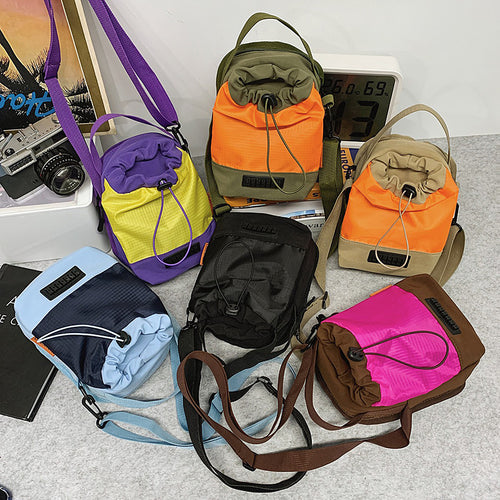 Vielseitige Drawstring Sling Bag Karnz
