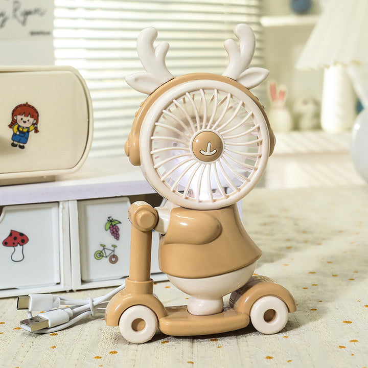Damen Tragbarer Handventilator im niedlichen Tierdesign Karnz