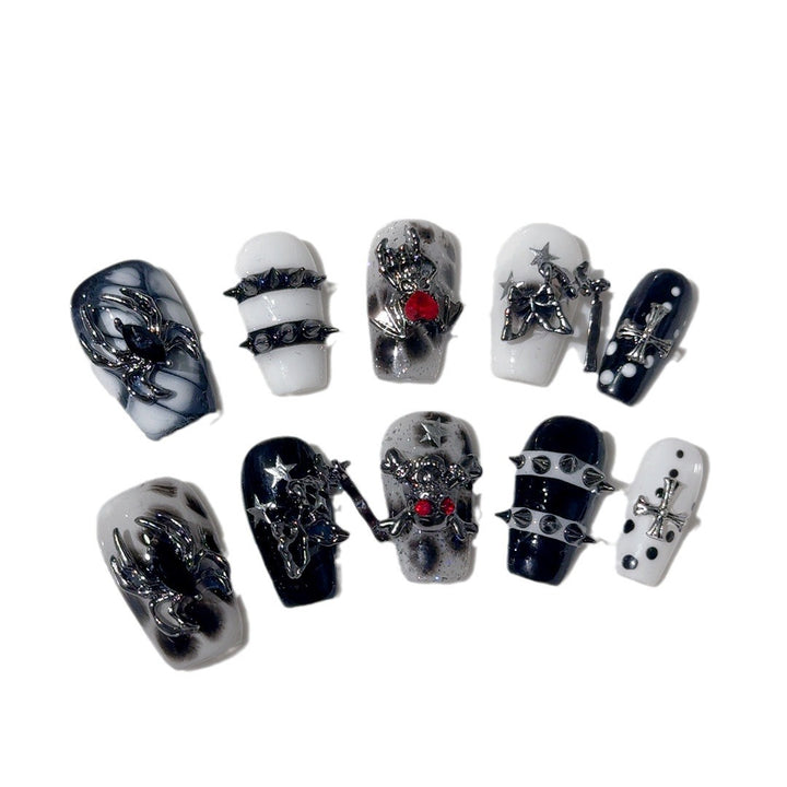 Gothic Nageldekorationsset