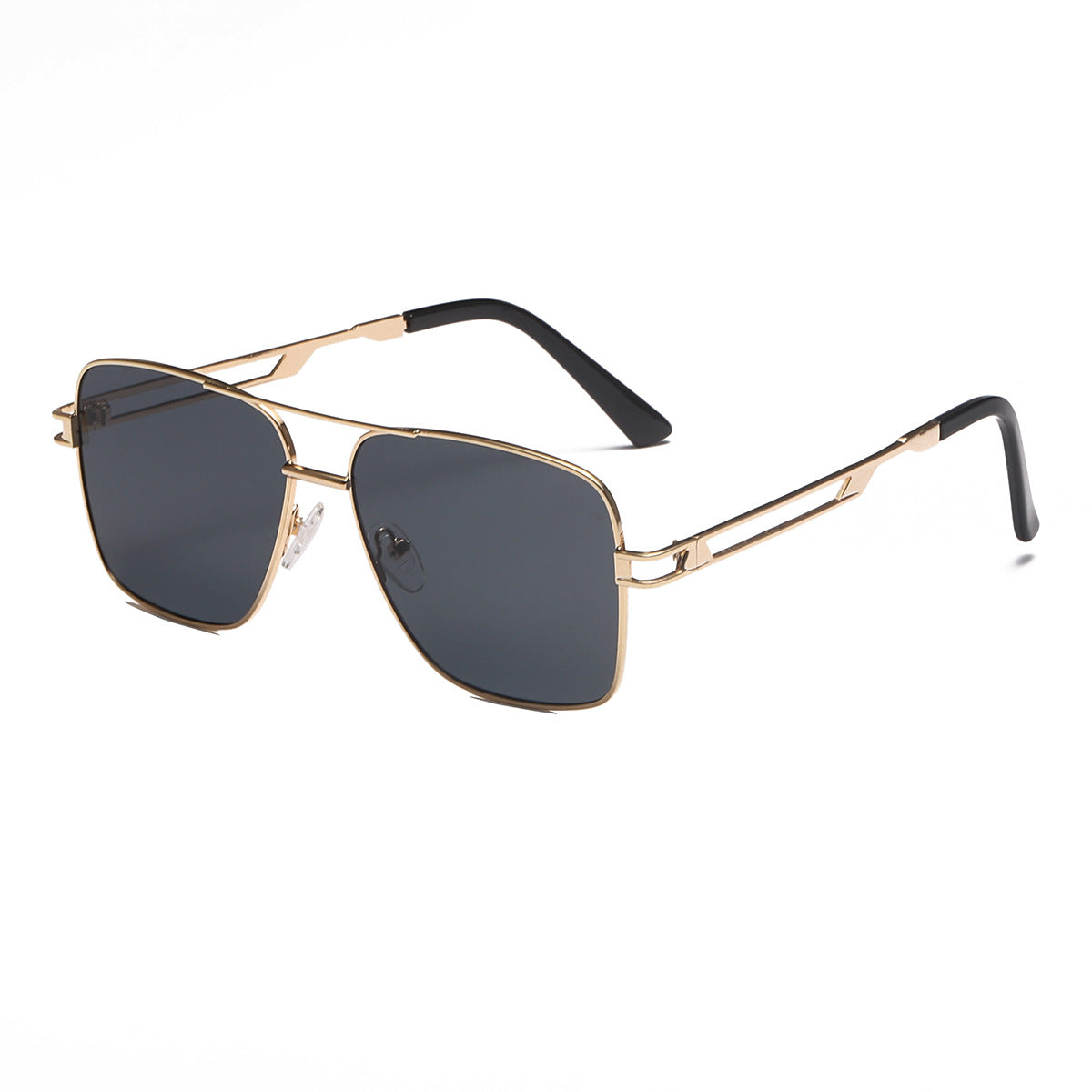Damen elegante quadratische Sonnenbrille mit modischem Design Karnz