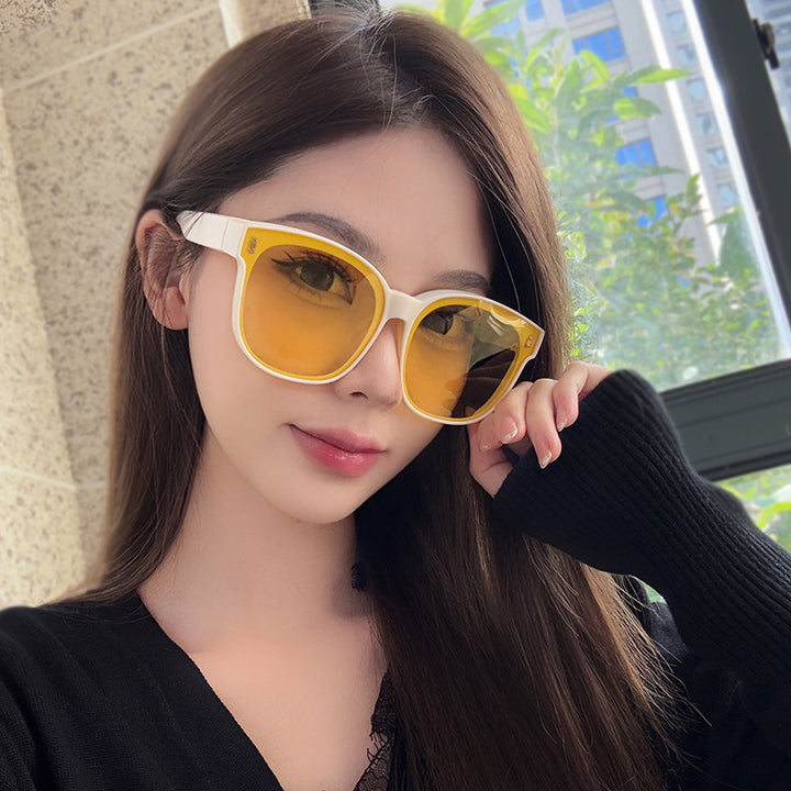 Damen Sportliche Sonnenbrille mit polarisierenden Gläsern und flexiblem Rahmen Karnz