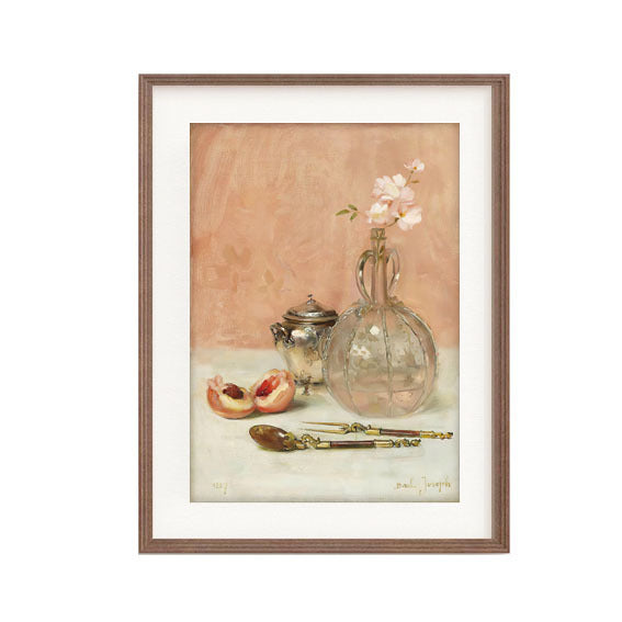 Vintage Blumen-Paar Wanddisplay