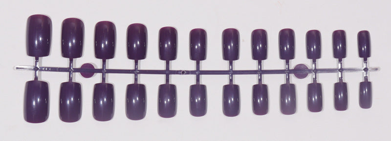 Natürliche glänzende Press-On-Nagelspitzen Karnz
