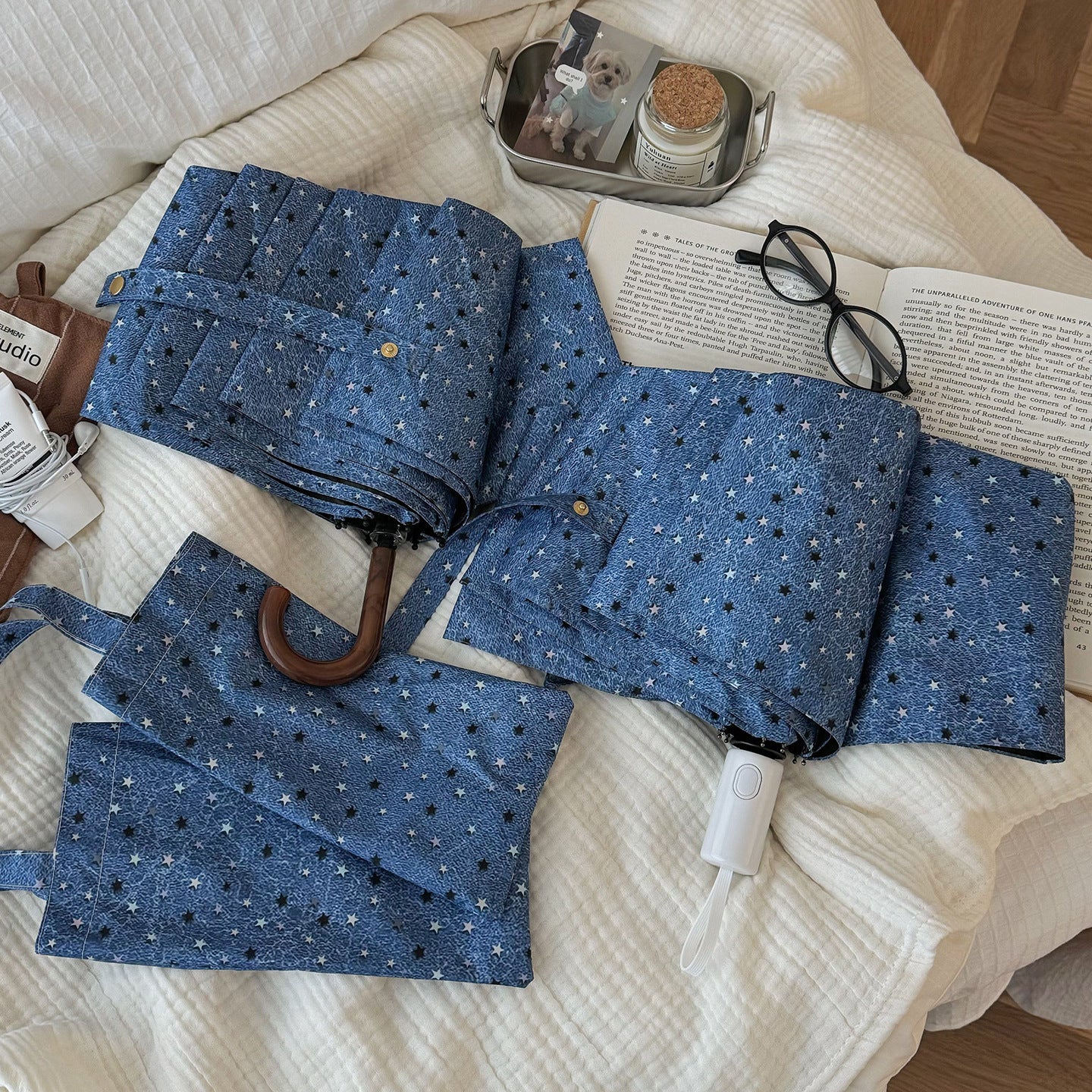 Damen kompakter Taschenschirm Karnz