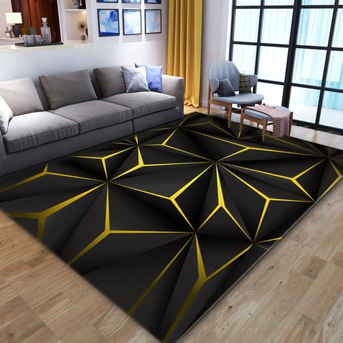 Geometrisches Design Teppich