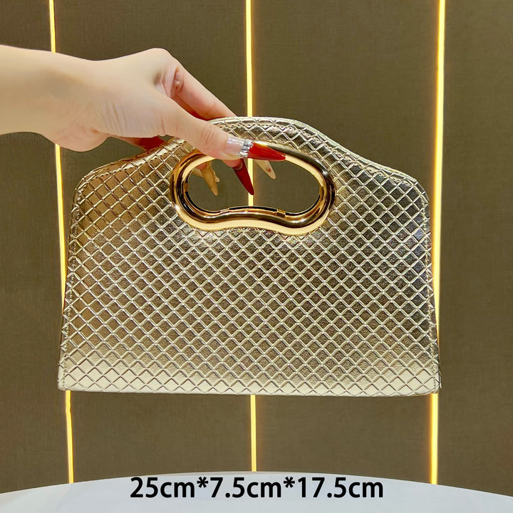 Texturierte Abendhandtasche