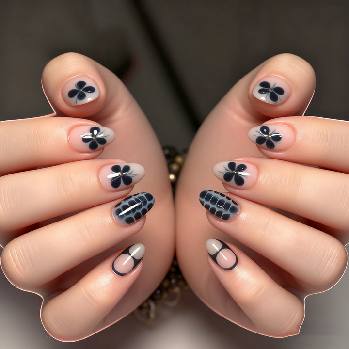 Künstlerisches Tierdruck Nagelkunstset Karnz