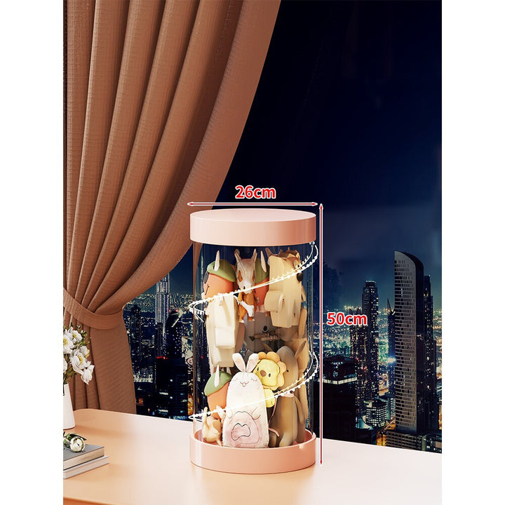 Hohe klare Acryl-Plüschspielzeug-Display-Turm-Organizer