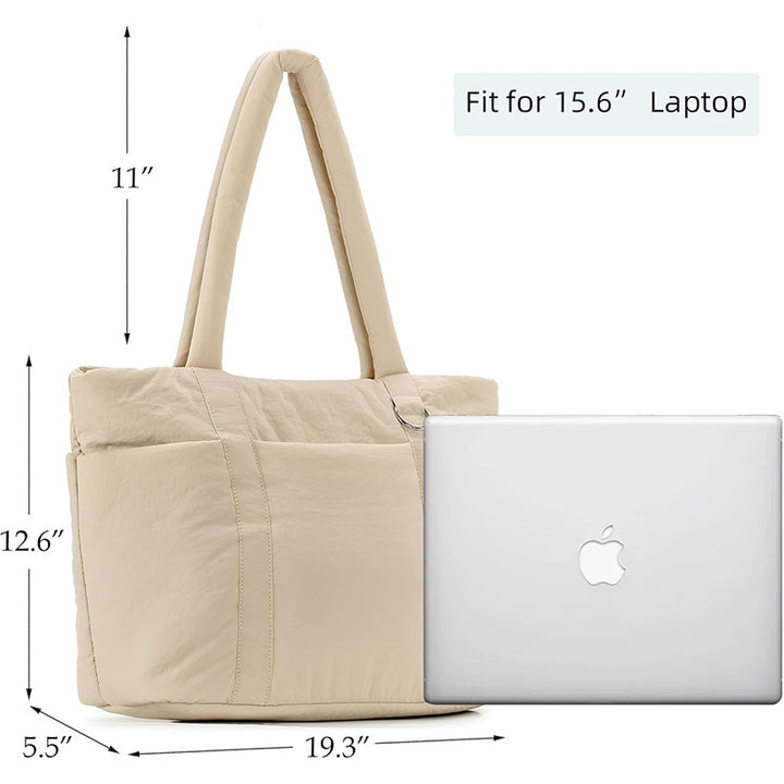 Praktische Alltags-Handtasche mit Mehreren Fächern Karnz