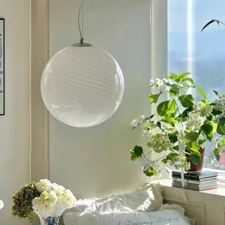 Elegant Skulptur Pendelleuchte